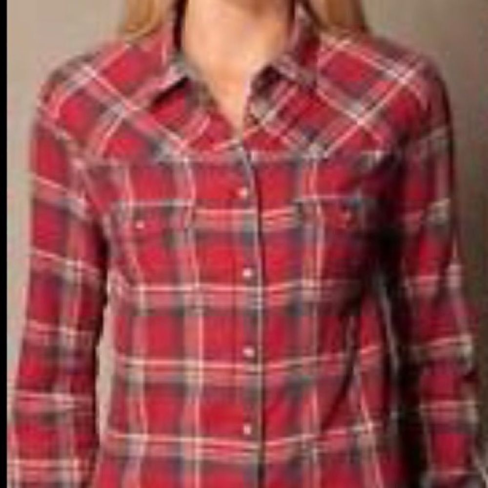 Jachs Girlfriend 100% cotton flannel shirt